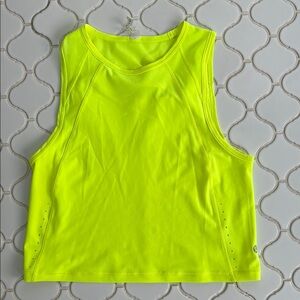 Lululemon Athletica Bright Yellow Muscle Tee